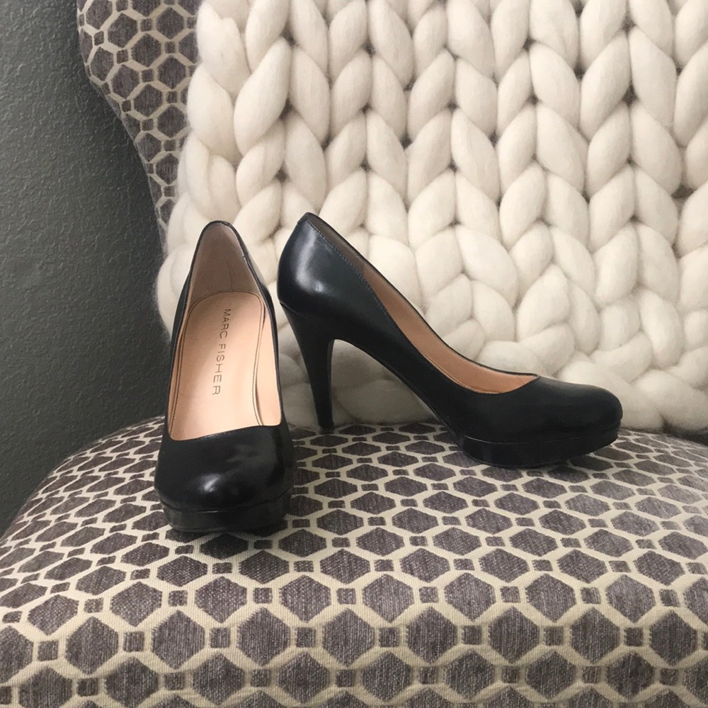 Marc Fisher Black Heels